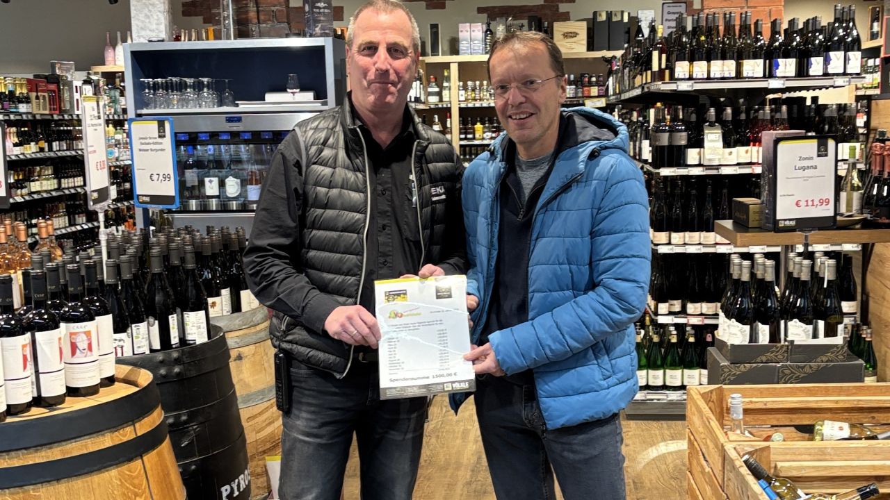 Danke EDEKA Bertram Völkle – 1.500 Euro für den TV Friedrichstal