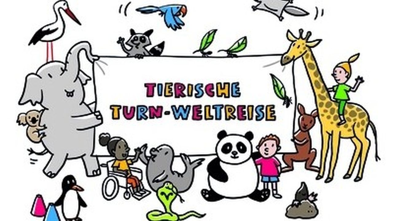 Tag des Kinderturnens – macht euch bereit für eine tierische Turn-Weltreise!