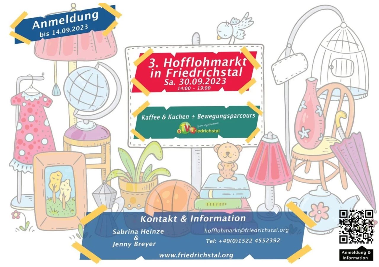 Hofflohmarkt beim TVF 